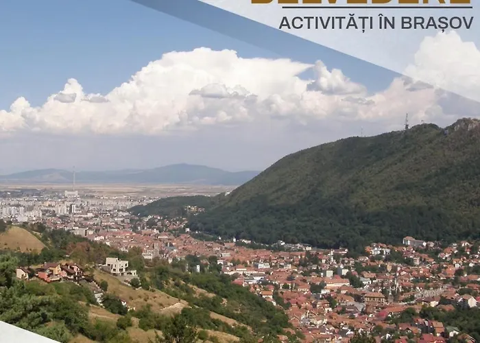 Spacious Holiday New Apartment- Family Friendly - Mountain View - Huge Balcony - Top Floor - Acs - Outlet Mall - Grocery Apartment Brașov